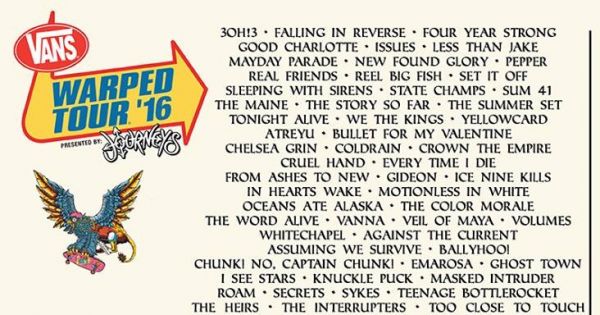 Warped Tour Dallas Tickets Warped Tour Dallas Tickets