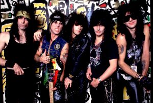 LA Guns on 10/13/88 in Chicago, Il. in Various Locations, (Photo by Paul Natkin/WireImage)